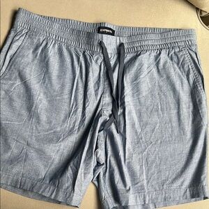Express Men's Gray Lounge Shorts - Express XL Men’s